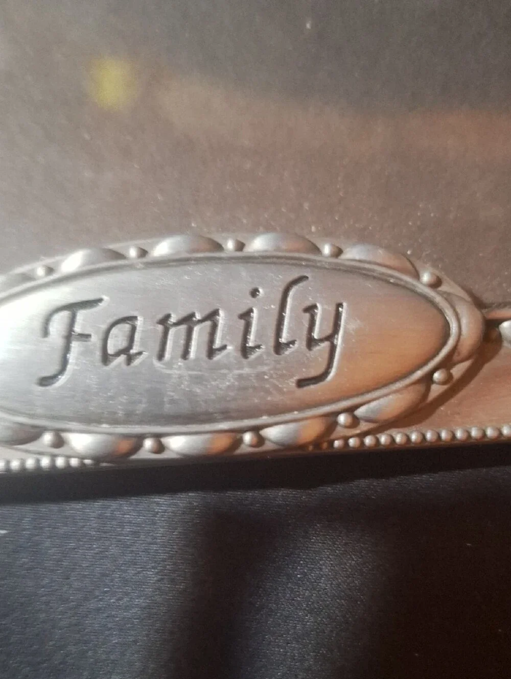 Family Photo Frame - Silver Decorative Home Accent